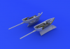 Eduard 648246 Bf 109 cannon pods 1/48 EDUARD
